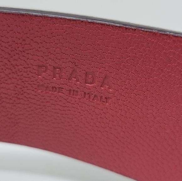 Prada Studded Leather Belt 34 - Picture 8 of 16